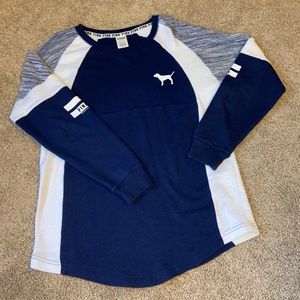 VS PINK Varsity light sweater